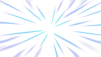 Effet zoom dégrader de bleu. © tsuiho