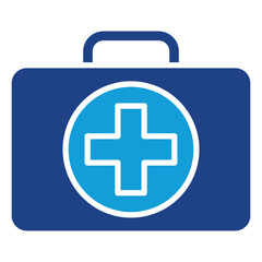 Obraz premium Aid Solid Glyph Icon Element For Design