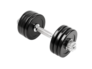 exercise weight on a transparent background