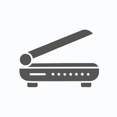 vector illustration of a skateboard