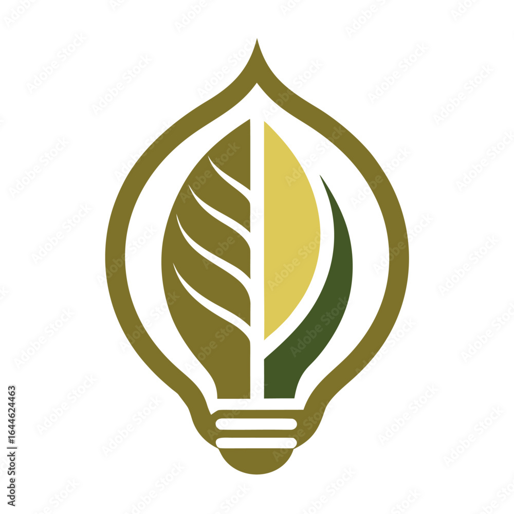 Poster abstract organic leaf silhouette blending with soft light gradients and subtle color transitions