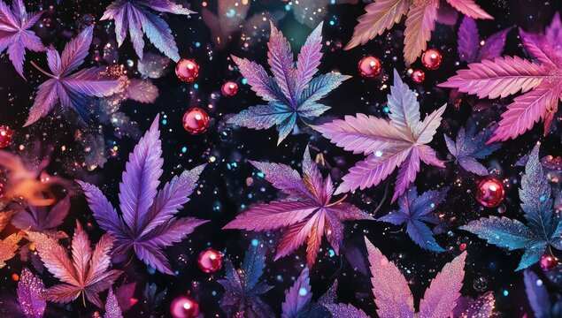 アート・デザイン・音楽 CANNABIS HIGH 9+ Thousand Psychedelic Weed Royalty-Free Images, Stock