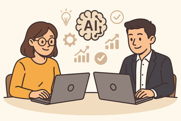 Woman working from home on a couch with a laptop. Remote work, online learning, comfortable productivity in a modern living space. Freelancer lifestyle vector cartoon illustration.