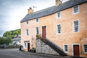 village of dunblane, cathedral, scotland, 