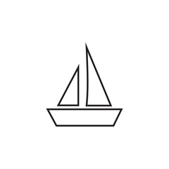 sailboat icon