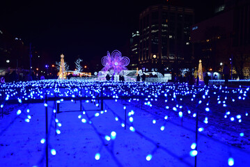 さっぽろホワイトイルミネーション 大通公園