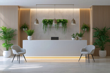 Modern Reception Area