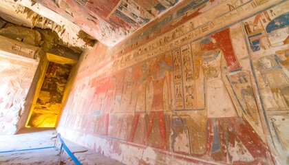 Ancient egyptian wall paintings