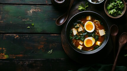 Bowl of flavorful, healthy ramen