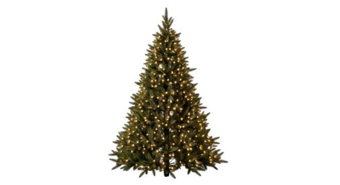 prelit artificial christmas tree festive holiday decoration for home