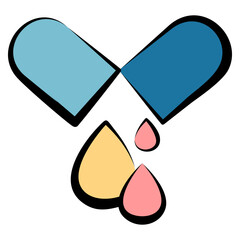 Vitamin lineal color