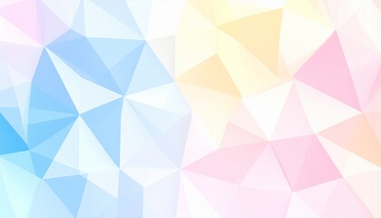 Colorful abstract geometric polygon background.