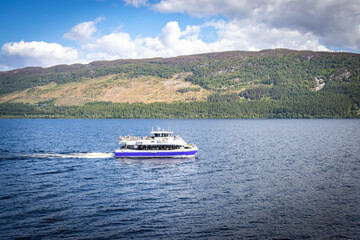 loch ness, scotland, highlands, uk