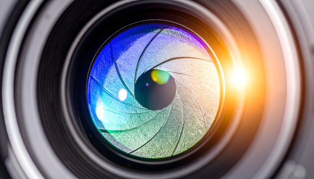 Camera lens aperture photography equipment focus - Powered by Adobe