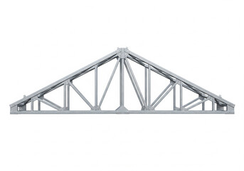 Obraz premium Steel Truss Roof Structure Design, Engineering, and Construction