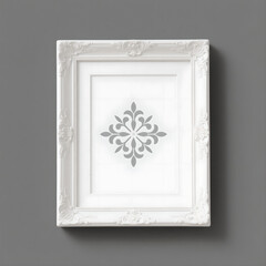 vintage frame on a wall