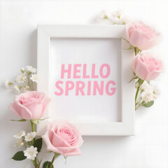 happy birthday card with roses