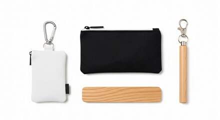Modern minimalist accessories for travel and daily use