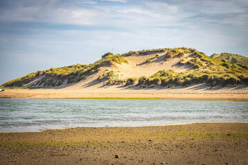forvie national nature reserve, forvie, dunes, estuary, ythan estuary, coastline, scotland, uk,...