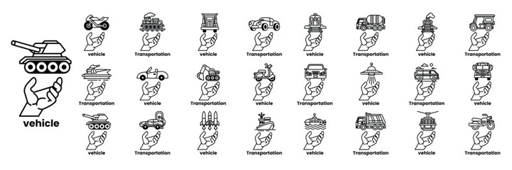 collection of military vehicles including tanks trucks and helicopters