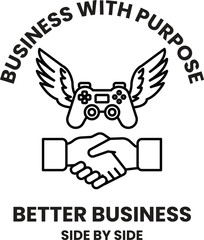 A logo for Better Business Side by Side