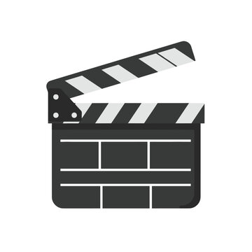 Classic Movie Clapperboard Symbol