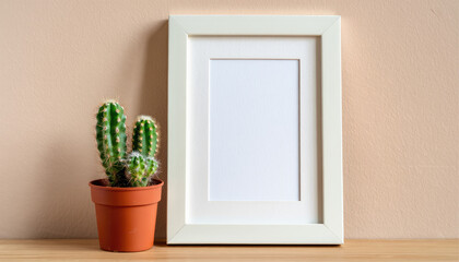 Fototapeta premium Wall mockup with window 