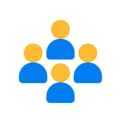 audience flat icon