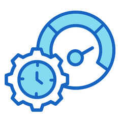Time Efficiency  Icon Element For Design