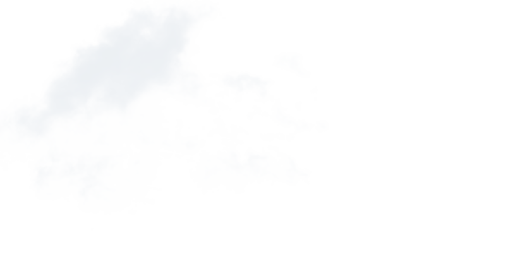 Abstract representation of a cloud formation against a stark black background in digital art style