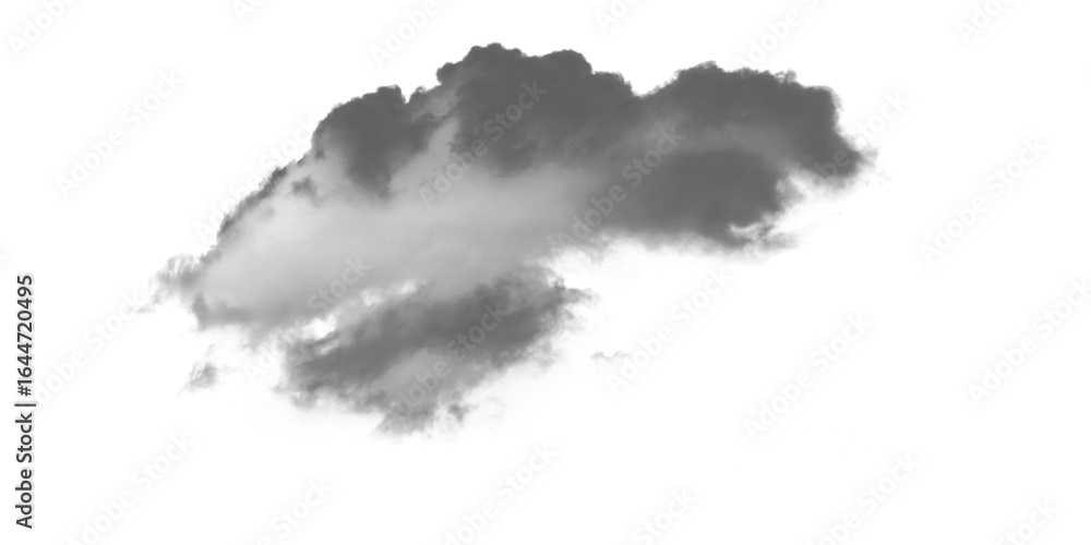 Poster a gray blob shape with rough edges on a black background in a simple abstract composition style imag