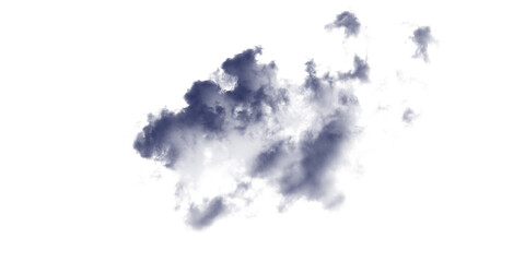 A dark blue irregular blob shape with jagged edges on a stark black background in a simple illustration