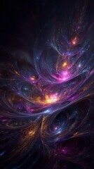 Fototapeta premium Colorful Abstract Space Galaxy