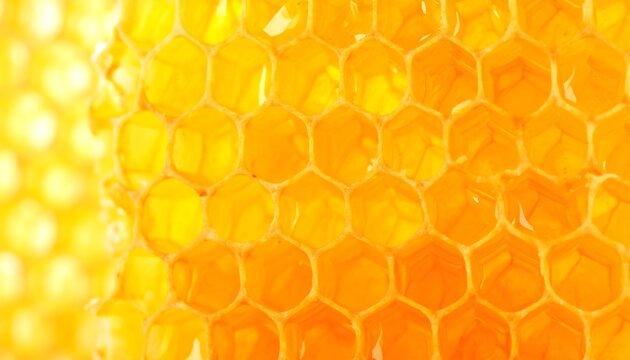 Close-up honeycomb pattern