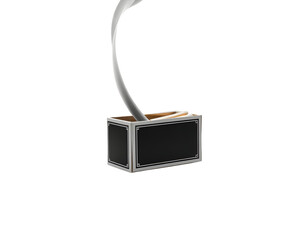 Milk Pouring into a Box A Conceptual Visual