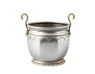 Silver Sugar Bowl with Handles