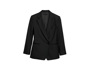Black Blazer Elegant Women's Formal Wear