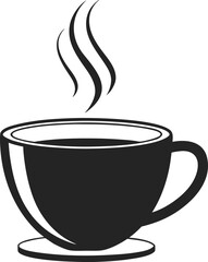 Coffee cup with steam for caf&eacute; and morning routine visuals