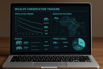 Wildlife Conservation Tracking Dashboard with Population Trends and Migration Patterns
