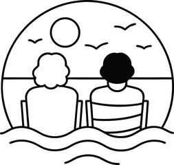 boy and girl reading