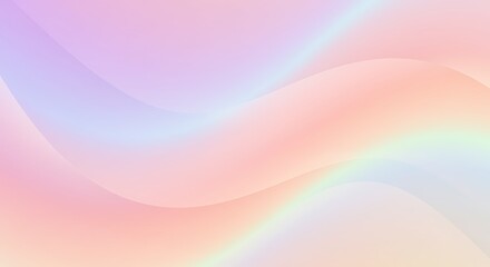 Abstract Pastel Waves A Serene and Colorful Background for Creative Projects and Designs