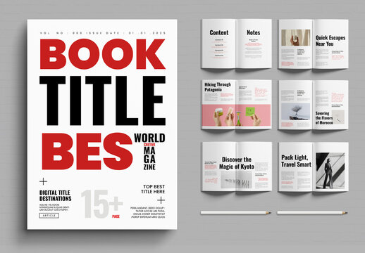 Book Title Page Template
