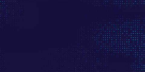 Modern mesh rectangle blue wavy halftone background. Dot pop art sport style design abstract simple