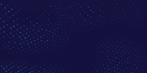 Illustration mesh blue wavy halftone background. Dot pop art sport style abstract