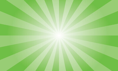 SGBUS Green Sunburst Background. Abstract Rays Texture Background. Sunburst Background with Green Rays. Vector Illustration.