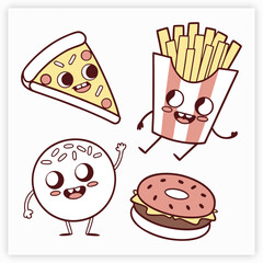 Pizza slice line icon. Pizzeria food sign. Fast food symbol. Quality design element. Line style pizza icon. Editable stroke. Vector