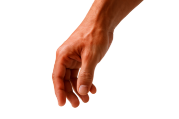 A close-up of a male hand reaching out, expressing openness and connection.