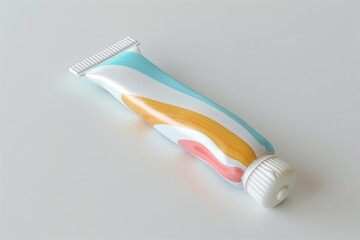 toothbrush with toothpaste
