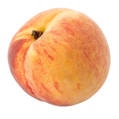 Peach isolated on a transparent background
