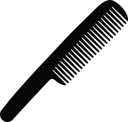 Comb Silhouette Icon